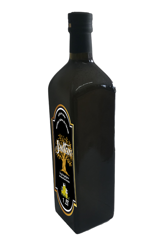 Sultan Soguk Sıkım naturel sızma Zeytinyağı 1.lt cam