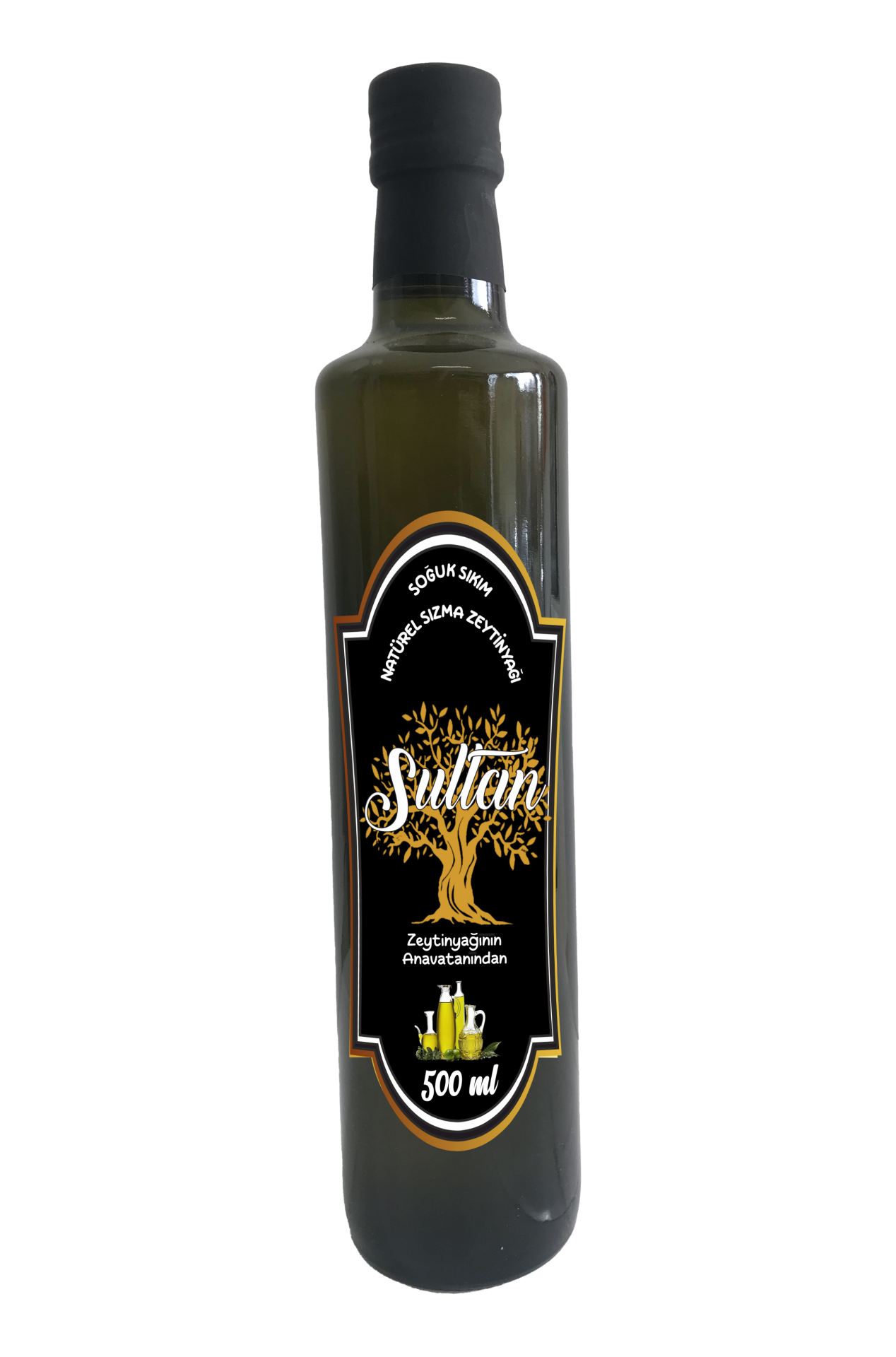 Sultan Soguk Sıkım naturel sızma Zeytinyağı 250 ml cam