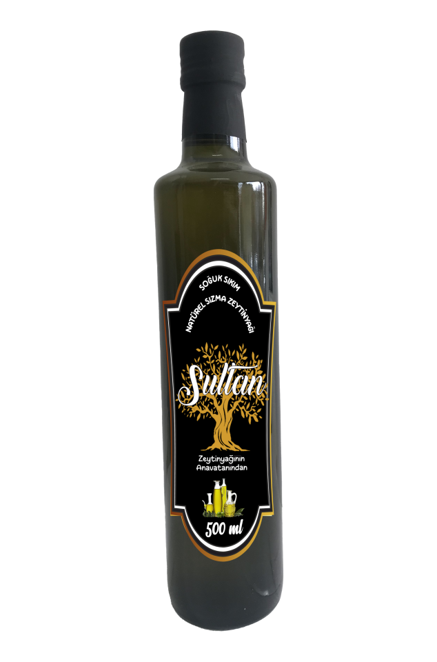 Sultan Soguk Sıkım naturel sızma Zeytinyağı 250 ml cam