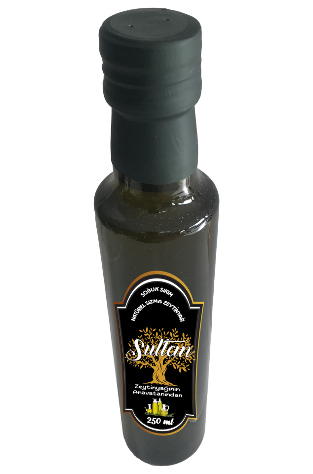 Sultan Soguk Sıkım naturel sızma Zeytinyağı 500 ml cam
