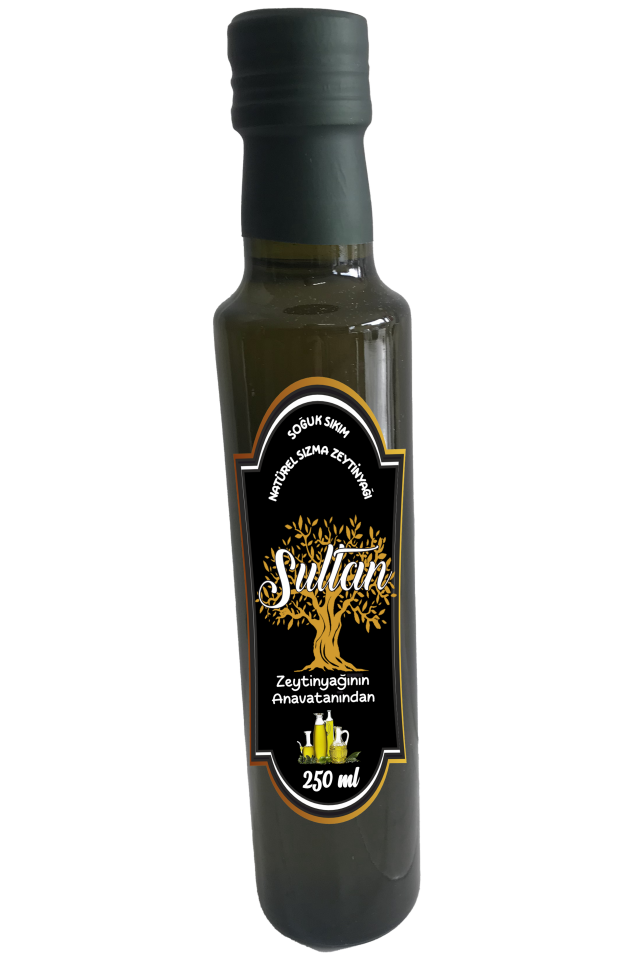 Sultan Soguk Sıkım naturel sızma Zeytinyağı 500 ml cam