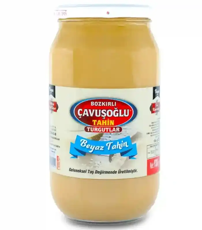 Çavuşoğlu odun ateşinde tek kavrulmuş kepeksiz beyaz tahin 930g