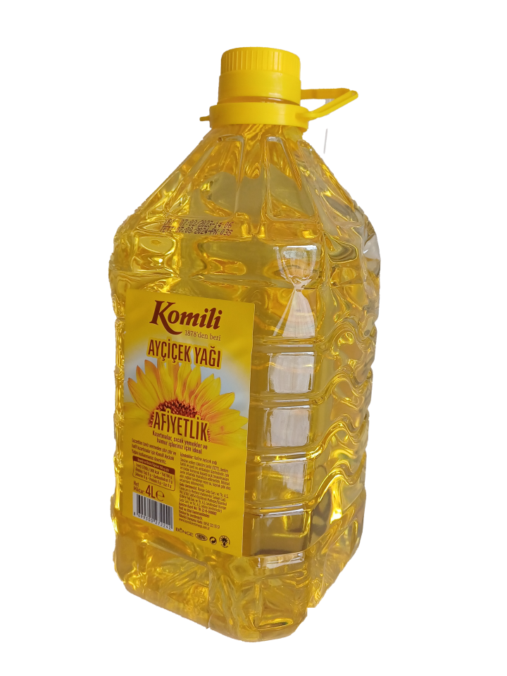 Komili ayçiçek yağı 4 lt pet