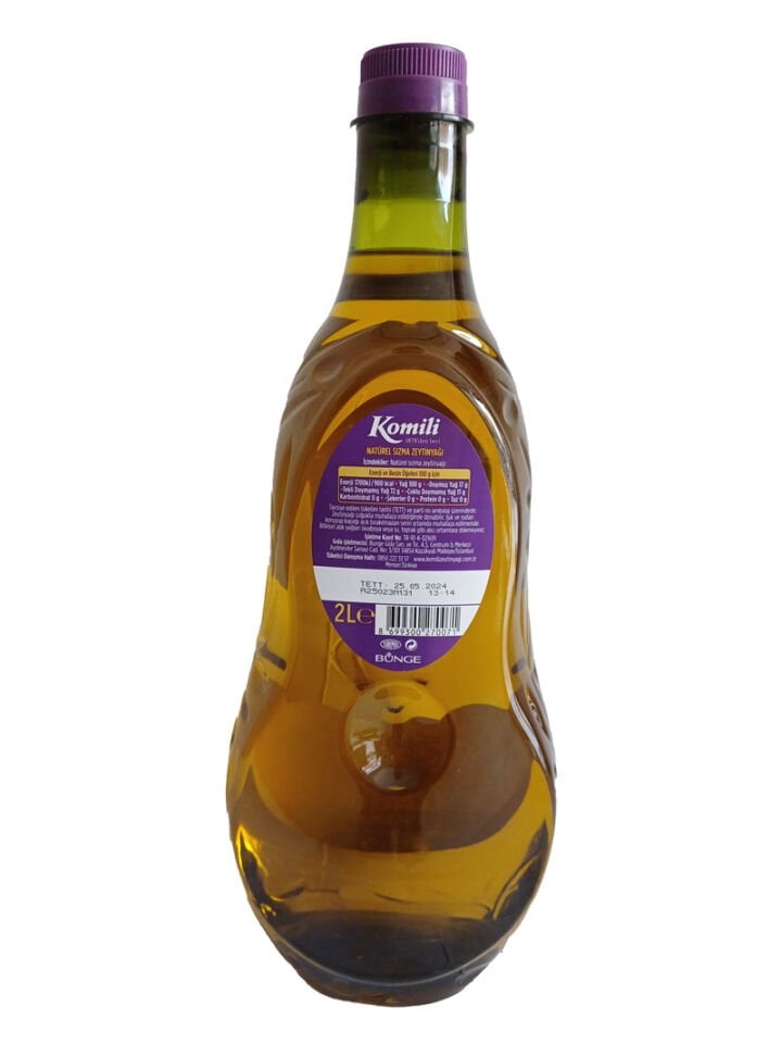 Komili ege naturel sızma zeytınYagı 2 l pet