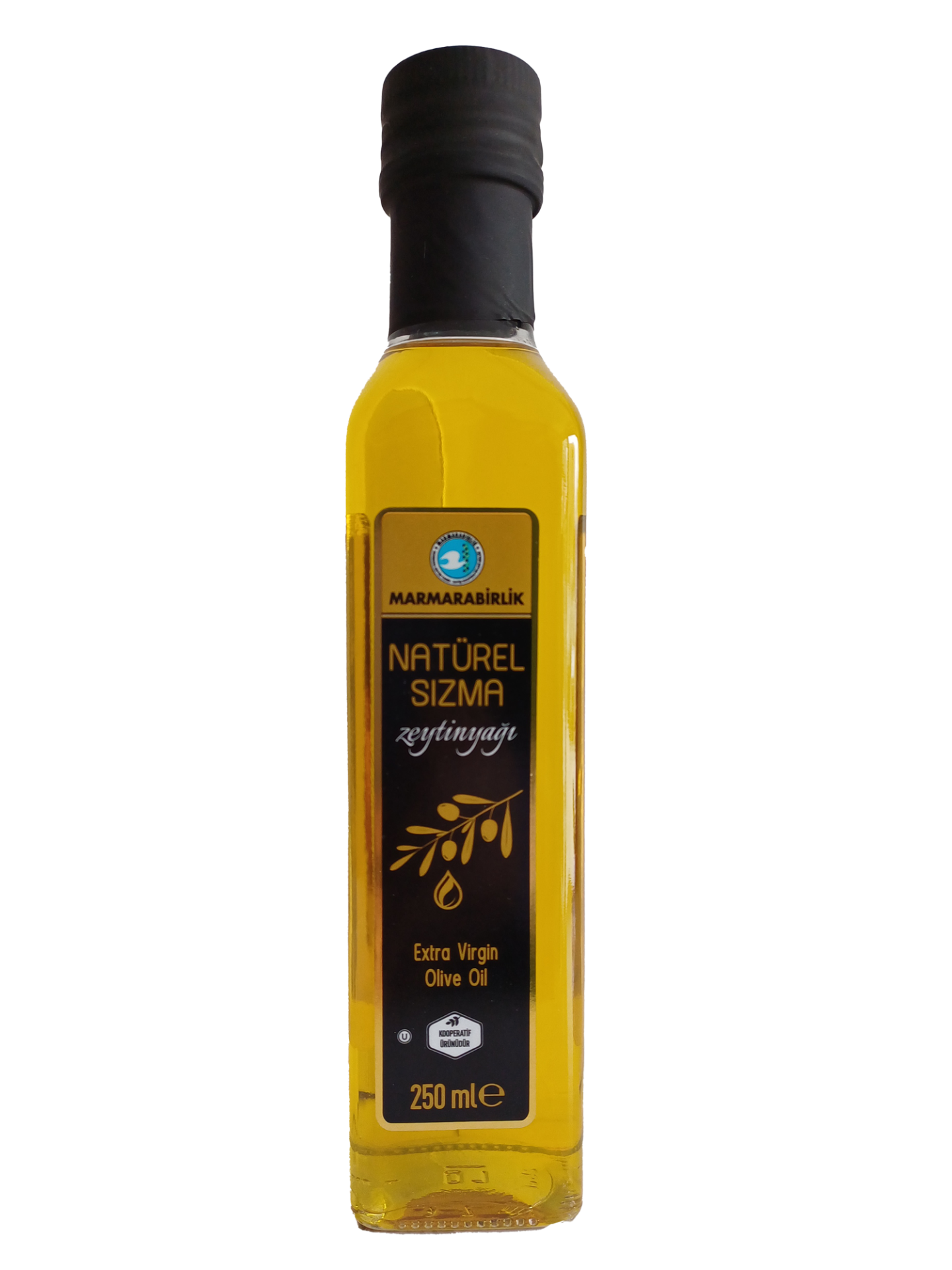 Marmarabirlik naturel sızma Zeytinyağı 250 ml cam