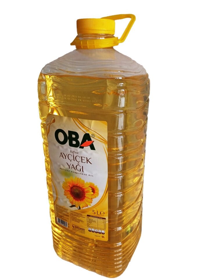 Oba ayçiçek yağı 5lt pet