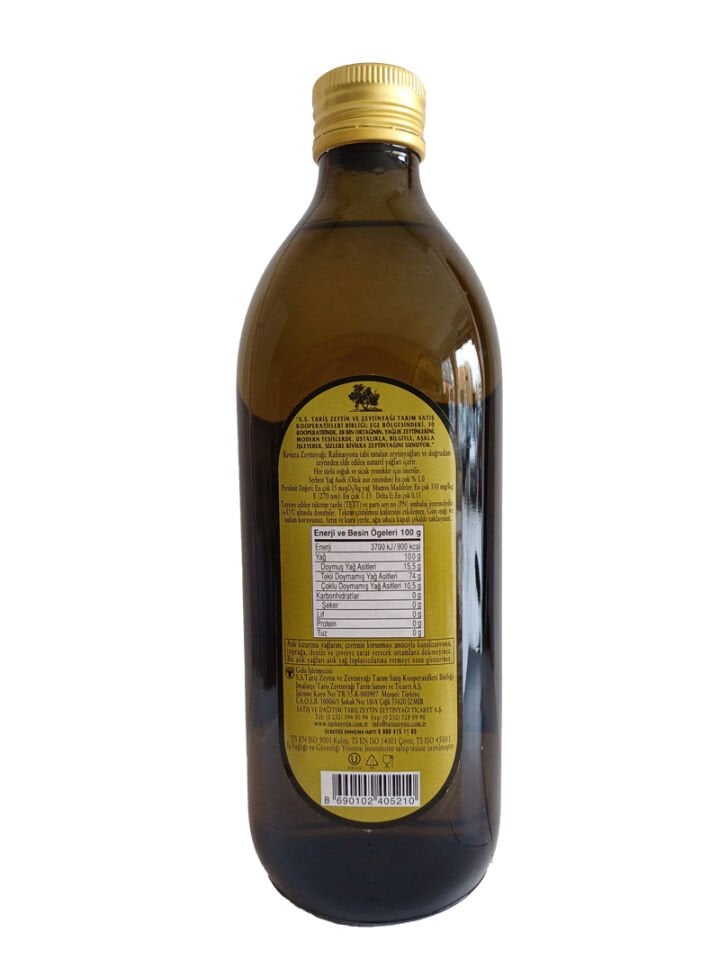 Tarıs ZeytinYagı rıvıera 1000ml cam sıse