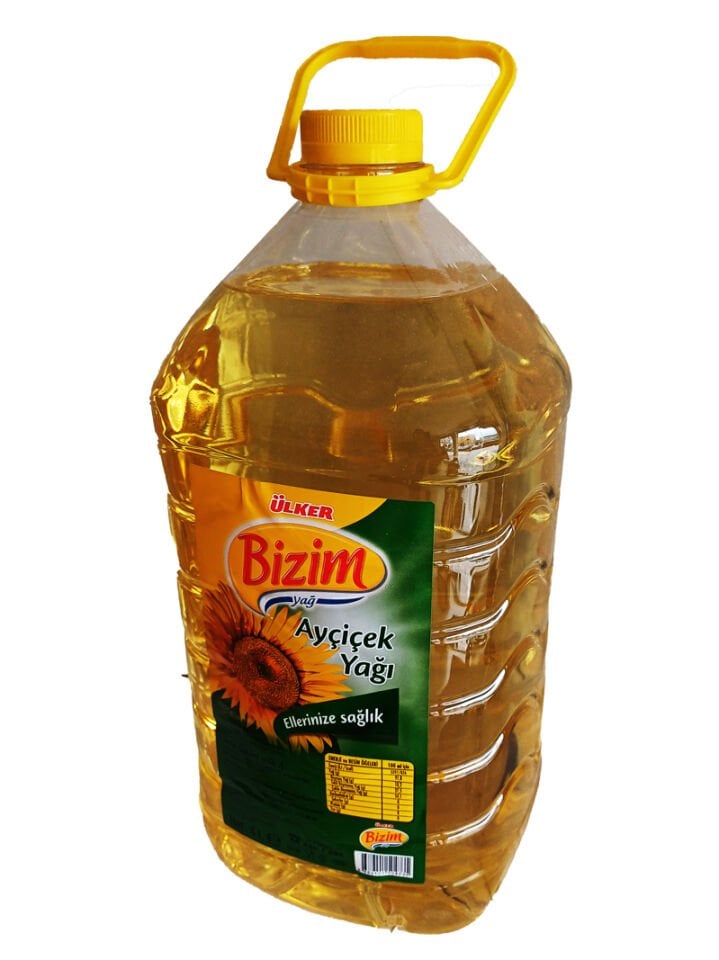 Ülker bizim ayçiçek yağı 4 lt pet