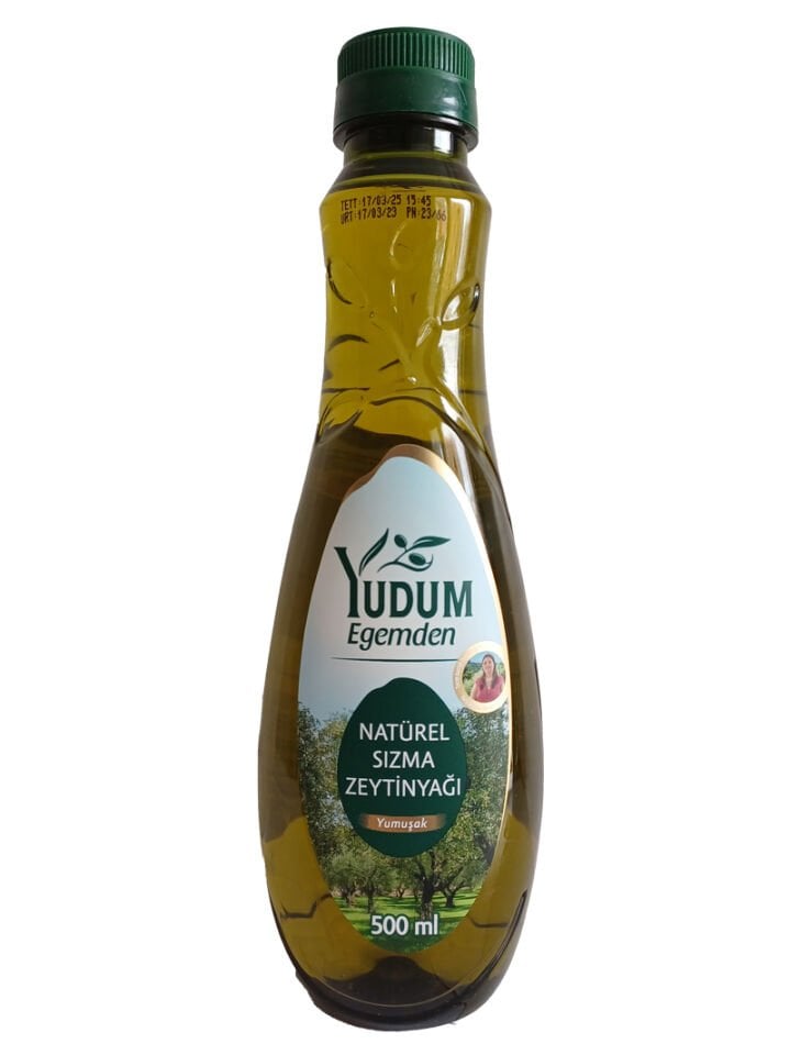 Yudum Egemden naturel sızma Zeytinyağı 500 ml.