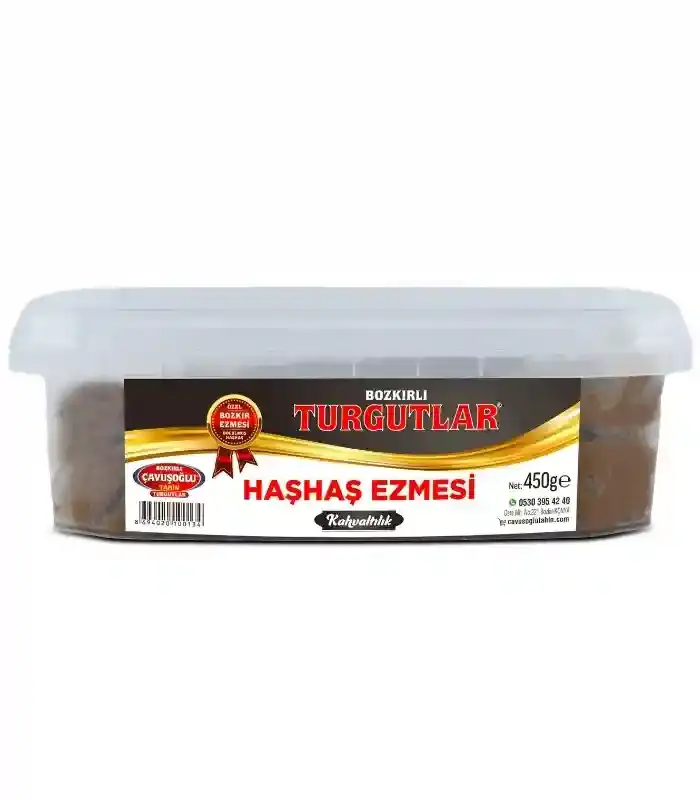 Çavuşoğlu turgutlar haşhaş ezmesi 450gr pet