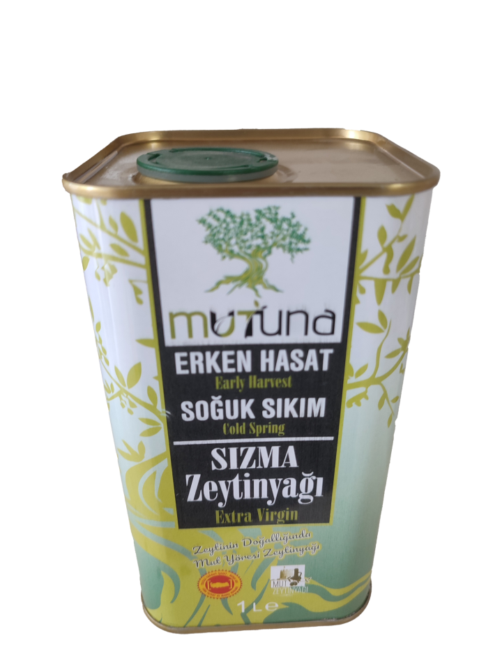 Mutuna Erken hasat Soguk Sıkım sızma ZeytinYagı 1 lt