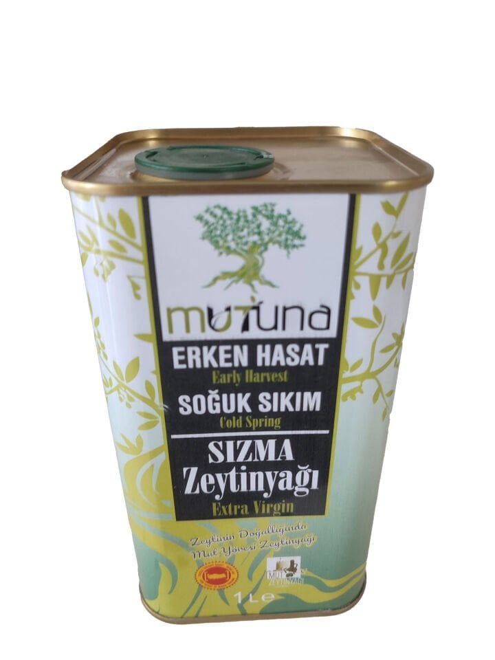 Mutuna Erken hasat Soguk Sıkım sızma ZeytinYagı 1 lt