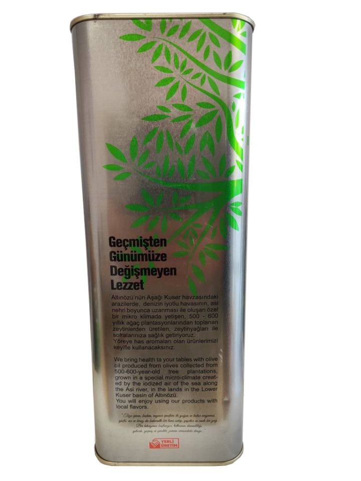 Pia kuser Soguk Sıkım naturel sızma Zeytinyağı 5 lt