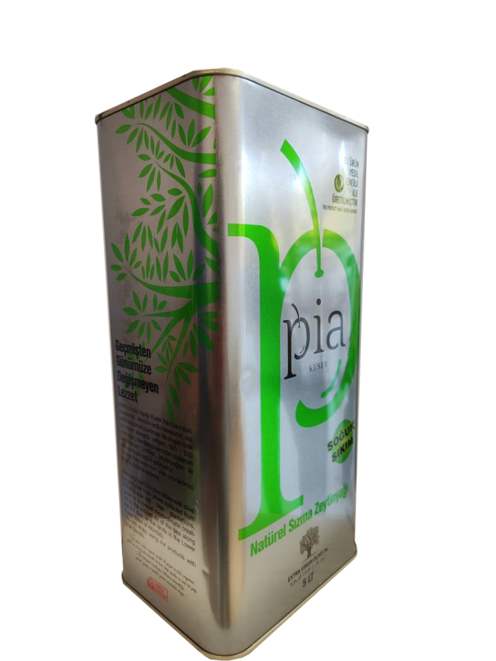 Pia kuser Soguk Sıkım naturel sızma Zeytinyağı 5 lt