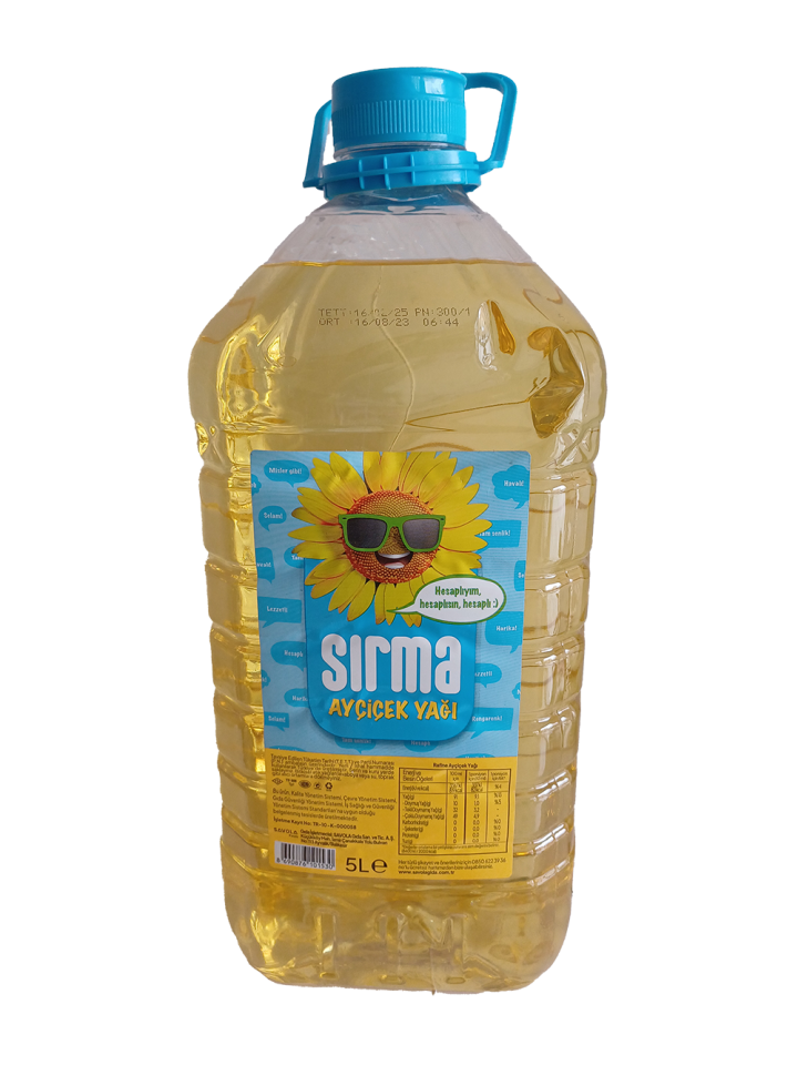 Sırma ayçiçek Yagı 5 lt pet