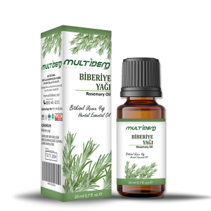Mrt - Multidem biberiye uçucu yağı 20 ml cam şişe