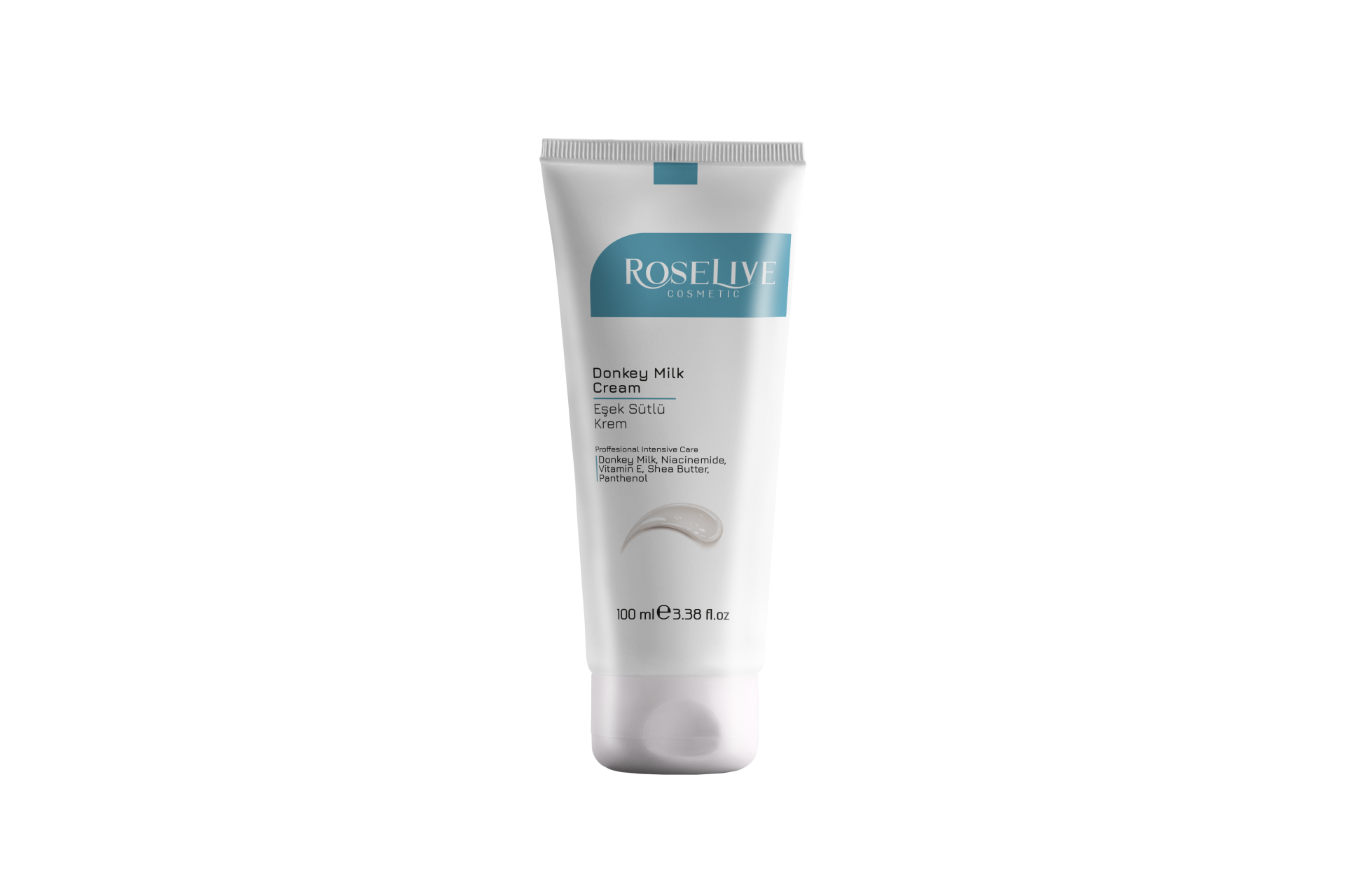 Mrt - Roselive eşek sütlü krem 100 ml pvc tüp