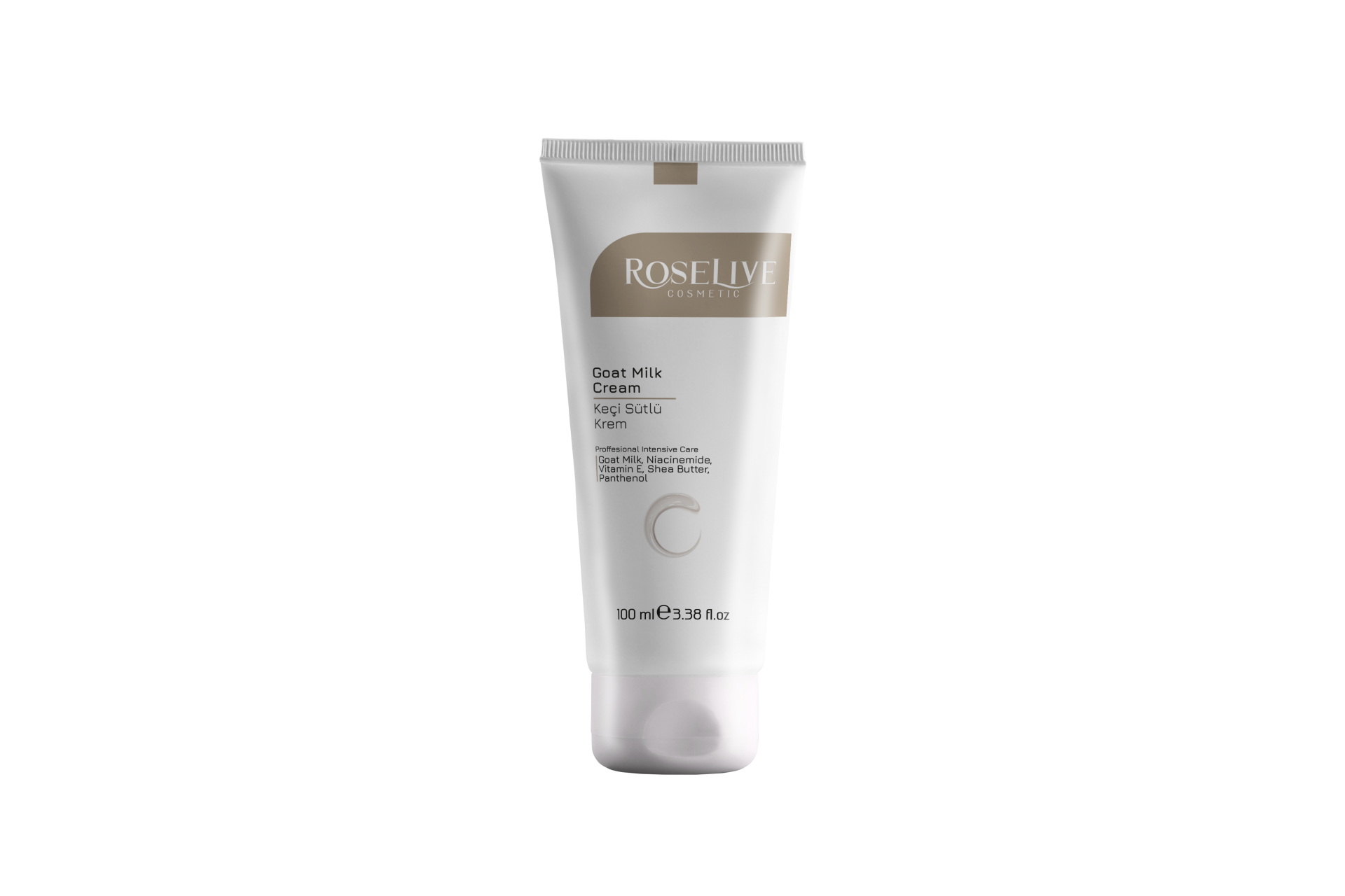 Mrt - Roselive keçi sütlü krem 100 ml pvc tüp