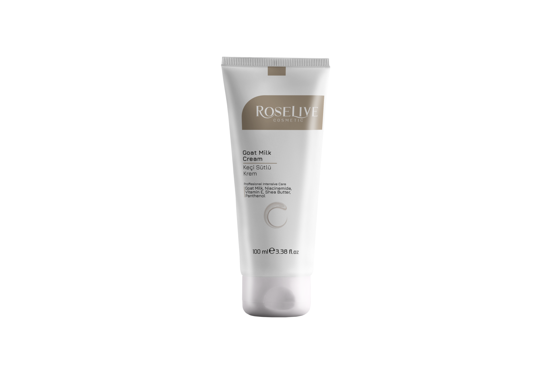 Mrt - Roselive keçi sütlü krem 100 ml pvc tüp
