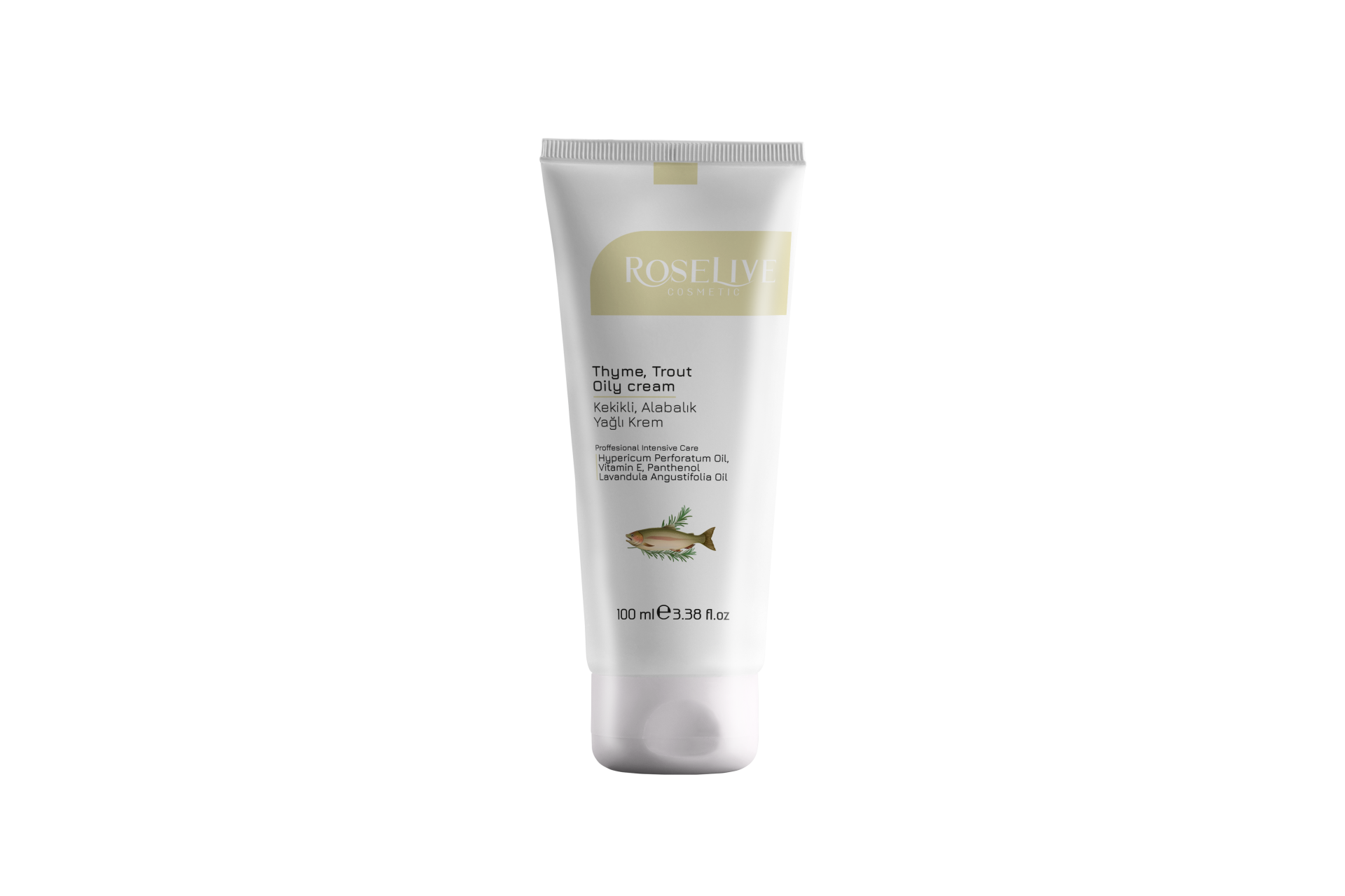 Mrt - Roselive kekikli alabalıklı krem 100 ml pvc tüp