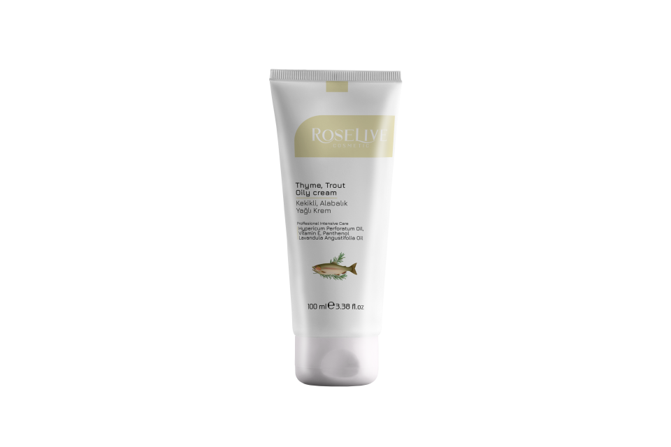 Mrt - Roselive kekikli alabalıklı krem 100 ml pvc tüp