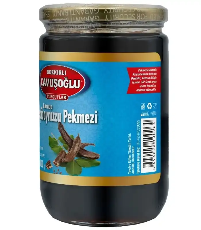 Çavuşoğlu harnup (keçiboynuzu) pekmezi 800gr cam