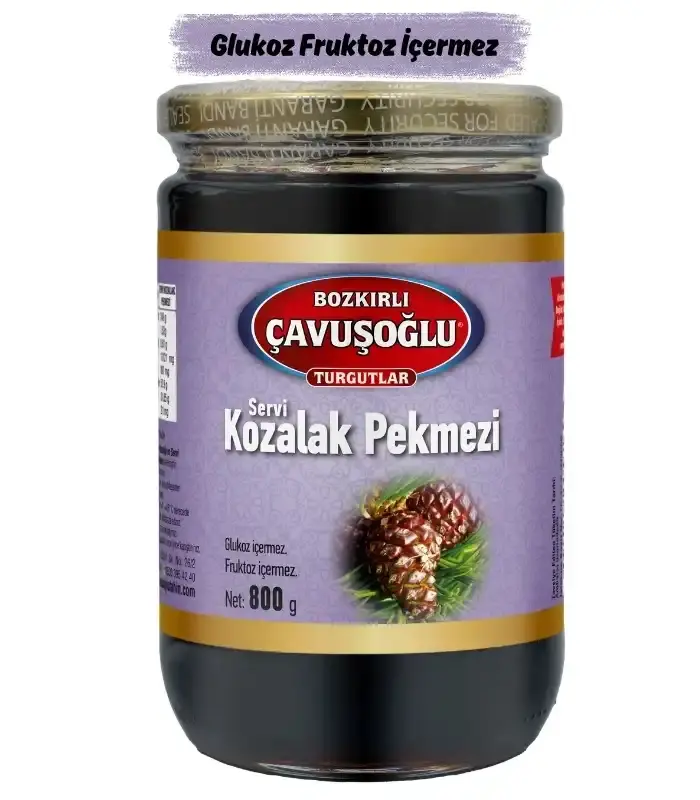 Çavuşoğlu kozalak pekmezi 800gr cam