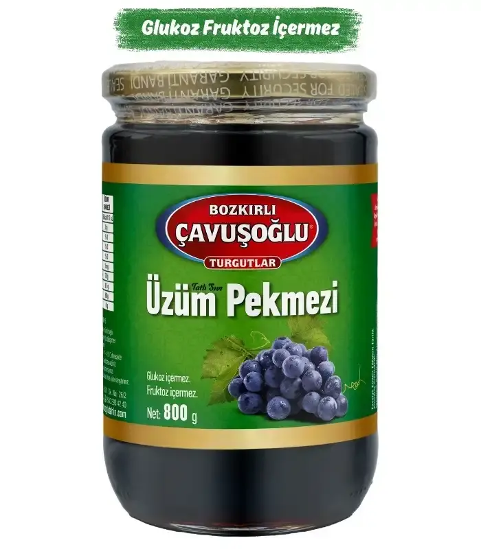 Çavuşoğlu üzüm pekmezi 800gr cam
