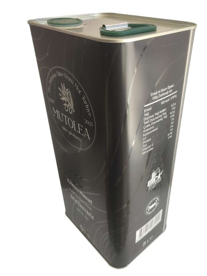 Mutolea Erken hasat Zeytin Yagı 5.lt teneke