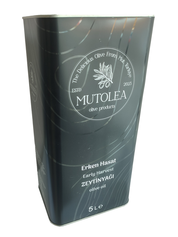 Mutolea Erken hasat Zeytin Yagı 5.lt teneke