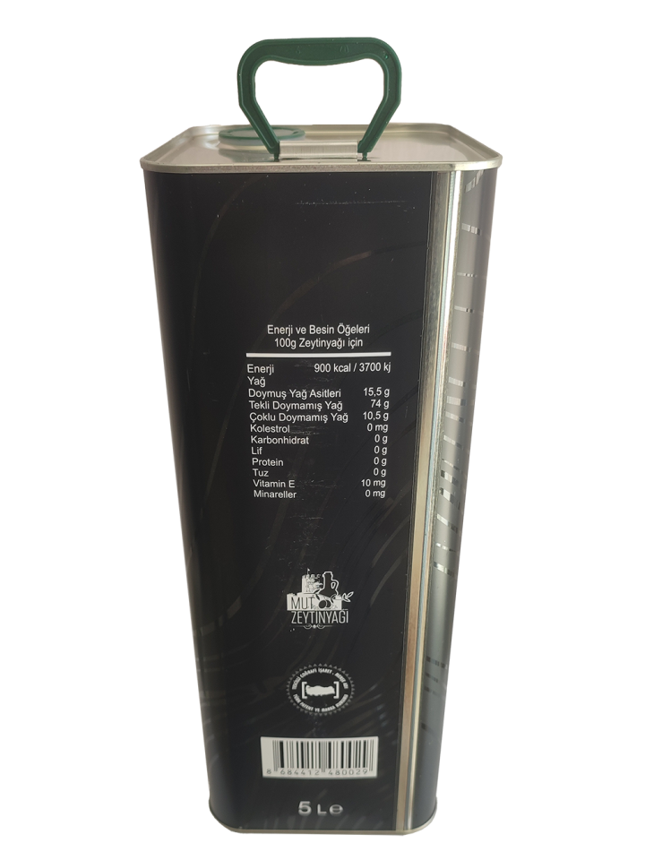 Mutolea Erken hasat Zeytin Yagı 5.lt teneke