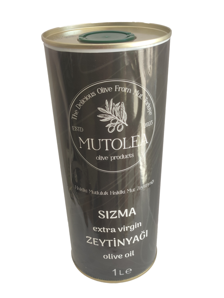 Mutolea sızma extra virgin Zeytin Yagı 1.lt teneke