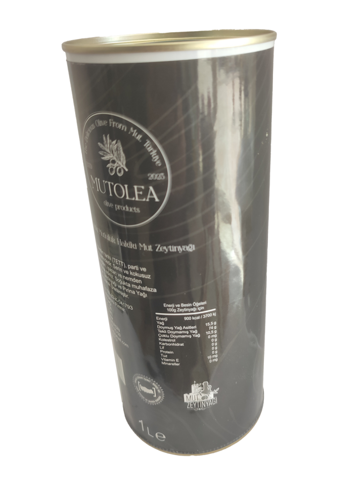 Mutolea sızma extra virgin Zeytin Yagı 1.lt teneke