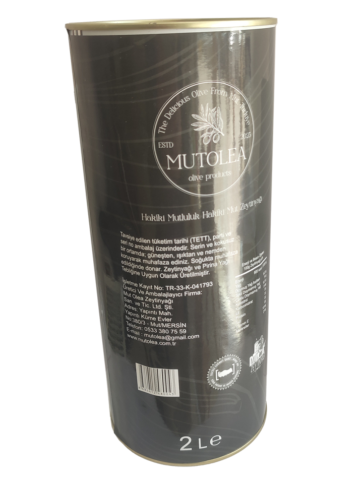 Mutolea sızma extra virgin Zeytin Yagı 2.lt teneke