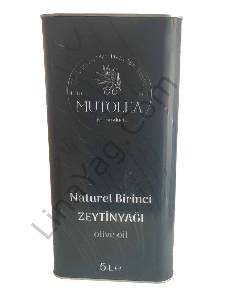 Mutolea Naturel Birinci Zeytin Yagı 5.lt teneke